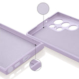 Etui Silikonowe - Liquid Silicone - Samsung Galaxy S23 Ultra - Lawendowy