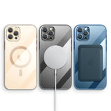 Etui Silikonowe do MagSafe - iPhone 14 Plus - Srebrny