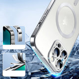Etui Silikonowe do MagSafe - iPhone 14 Plus - Srebrny