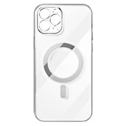 Etui Silikonowe do MagSafe - iPhone 14 Plus - Srebrny