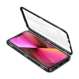 Etui Magnetyczne Dual Magneto - iPhone 14 Pro Max - Czarny