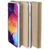 Etui Flip Cover - Magnetyczne Etui Książkowe - Samsung Galaxy S23 - Złoty
