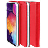 Etui Flip Cover - Magnetyczne Etui Książkowe - Samsung Galaxy S22 - Czerwony