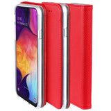 Etui Flip Cover - Magnetyczne Etui Książkowe - Samsung Galaxy A14 - Czerwony