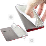 Etui Flip Cover - Magnetyczne Etui Książkowe - Samsung Galaxy S22 - Czerwony