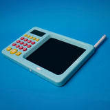 Tablet Graficzny Dziecięcy do Pisania Z Kalkulatorem - Kolor Niebieski