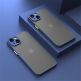 Etui Candy Matte - iPhone 13 - Granatowy