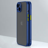 Etui Candy Matte - iPhone 13 - Granatowy