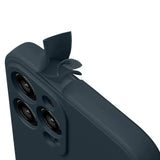 Etui Silikonowe - Liquid Silicone - Samsung Galaxy S23 Ultra - Granatowy