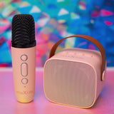 Zestaw Do Karaoke Mikrofon Głośnik Maxlife MXKS-100 - Różowy