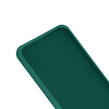 Etui Silikonowe - Liquid Silicone - Samsung Galaxy S21 Ultra - Ciemny Zielony