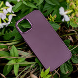 Etui Satin Case - iPhone 14 Pro - Burgundowy