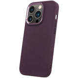 Etui Satin Case - iPhone 14 Pro - Burgundowy