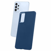 Etui Satin Case - Samsung Galaxy A23 5G - Niebieski