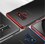 Etui Silikonowe Luxury Plated - Samsung Galaxy Note 9 - Srebrny