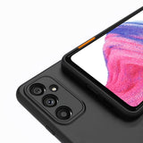 Etui Silikonowe - Liquid Silicone - Samsung Galaxy A54 5G - Czarny