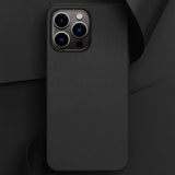 Etui Skórzane do MagSafe - iPhone 14 Pro Max - Czarny
