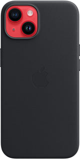 Etui Skórzane do MagSafe - iPhone 14 - Czarny