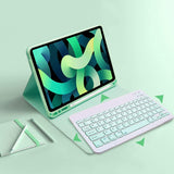 Etui z Klawiaturą Bluetooth do Apple iPad Pro 2 (2021-2022) 12.9" - Miętowy