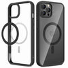 Etui Clear Case Magsafe do Apple iPhone 15 Pro Max - utwardzana guma, akrylowe plecki