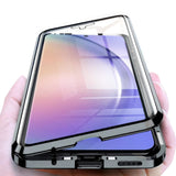 Etui Magnetyczne Dual Magneto - Samsung Galaxy Galaxy A14 4G/5G - Czarny