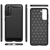 Etui Armor Carbon - Samsung Galaxy S22 - Czarny