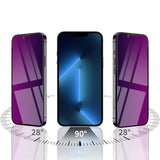 Szkło Prywatyzujące (Anti Spy) z Filtrem Światła Niebieskiego (Anti Blue) do iPhone 12 Pro Max