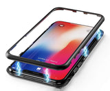 Etui Magnetyczne Aluminiowe - Apple iPhone XS Max Czerwone