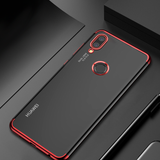 Etui Silikonowe Luxury Plated - Huawei P20 Lite - Czerwony