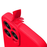 Etui Silikonowe - Liquid Silicone - iPhone 12 Mini - Czerwony