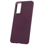 Etui Satin Case - Samsung Galaxy A52s - Burgundowy