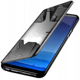 Etui Clear View - Samsung Galaxy A72 - Czarny
