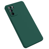 Etui Silikonowe - Liquid Silicone - Samsung Galaxy A32 4G - Ciemny Zielony