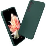 Etui Silikonowe - Liquid Silicone - Samsung Galaxy S23+ - Ciemny Zielony
