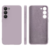 Etui Silikonowe - Liquid Silicone - Samsung Galaxy S23+ - Lawendowy