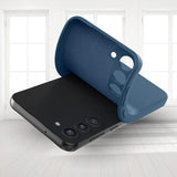 Etui Silikonowe - Liquid Silicone - Samsung Galaxy Galaxy S23+ - Granatowy
