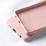 Etui Silikonowe - Liquid Silicone - Xiaomi Redmi 9A - Różowy