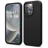 Etui Silikonowe - Liquid Silicone - iPhone 14 Pro Max - Czarny