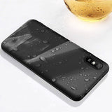 Etui Silikonowe - Liquid Silicone - Xiaomi Redmi 9A - Czarny