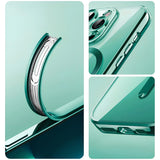 Etui Silikonowe Camera Protect do Magsafe - iPhone 12 Pro Max - Jasnozielony