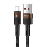 ESSAGER® Kabel USB-C - Szybkie Ładowanie - 100W / 6A - 1M - Brązowy