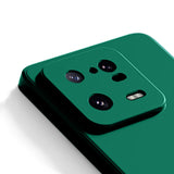 Etui Silikonowe - Liquid Silicone - Xiaomi 13 Pro - Ciemny Zielony