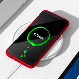 Etui Silikonowe - Liquid Silicone - iPhone 12 Mini - Czerwony
