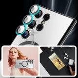 Etui Silikonowe Camera Protect do Magsafe - Samsung Galaxy S22 Ultra - Czarny