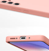 Etui Silikonowe - Liquid Silicone - Samsung Galaxy A54 5G - Różowy