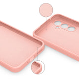 Etui Silikonowe - Liquid Silicone - Samsung Galaxy A54 5G - Różowy