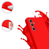Etui Silikonowe - Liquid Silicone - Samsung Galaxy A54 5G - Czerwony