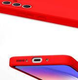 Etui Silikonowe - Liquid Silicone - Samsung Galaxy A54 5G - Czerwony
