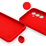 Etui Silikonowe - Liquid Silicone - Samsung Galaxy A54 5G - Czerwony