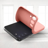 Etui Silikonowe - Liquid Silicone - Samsung Galaxy S23+ - Różowy